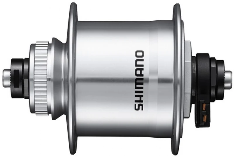 SHIMANO Nabendynamo DH-UR700-3D 6V/3W - 700-3, Silber 32 Loch Center-Lock