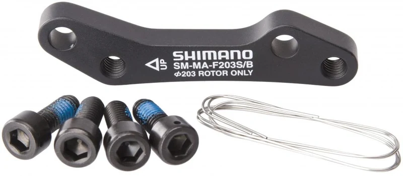 SHIMANO Scheibenbremsadapter Vorne IS auf IS 180 mm - 180 mm