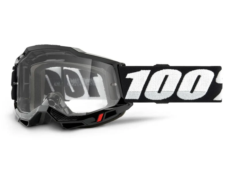 100% Accuri 2 OTG Goggle - unis black - Premium MX-Brille für Brillenträger