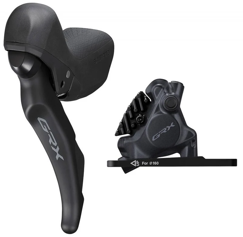 SHIMANO Scheibenbremse GRX ST-RX600/BR-RX410 links 1000 mm - präzise Kontrolle im Gelände