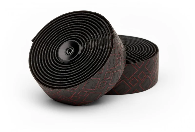 PRO Lenkerband Peaked Team, PU, 2.5mm, Einheitsgröße Schwarz-Rot - leichter Komfortgriff