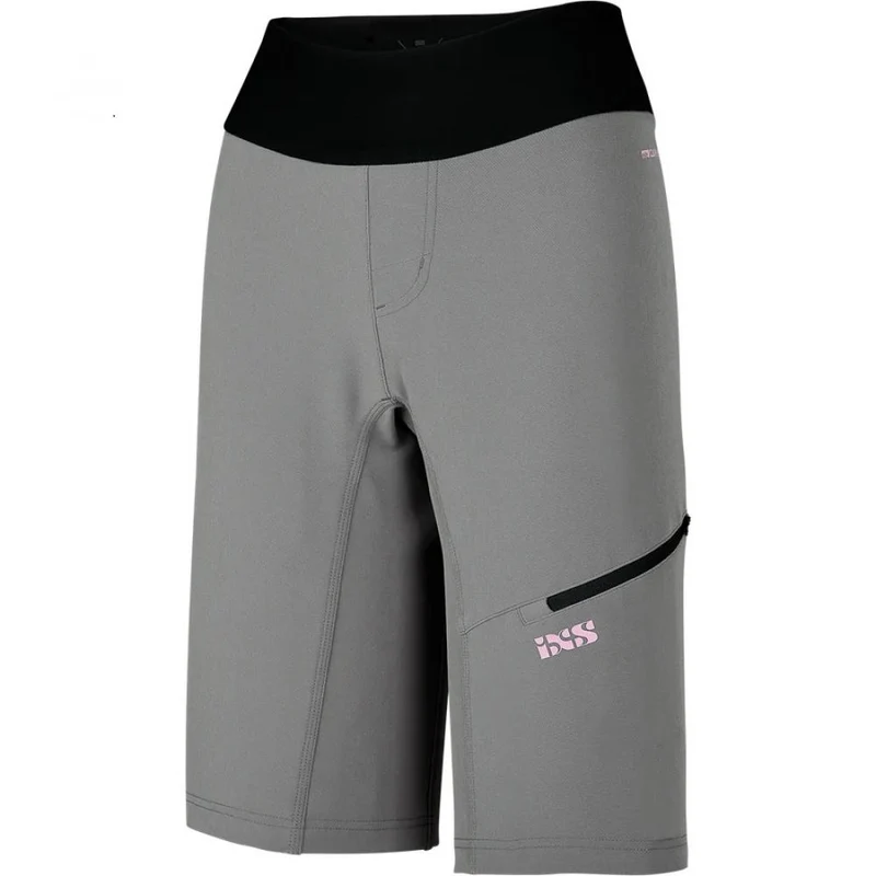 IXS Sports Division iXS Carve Hip-Hugger Women Shorts 42 graphite - maximaler Komfort für Trail und Tour