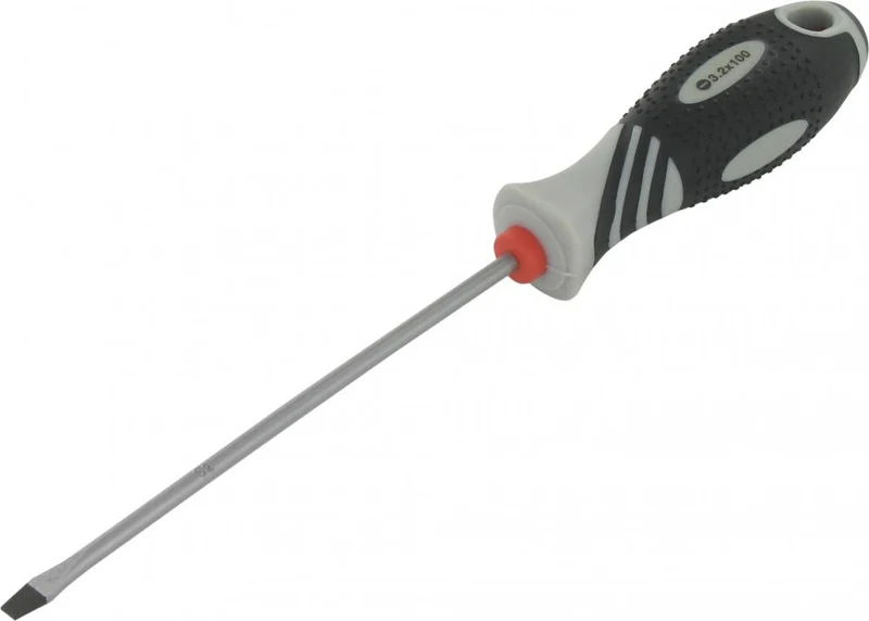 VAR Schraubendreher DV-71101 3,2x100 mm - ergonomischer Präzisions-Schraubendreher