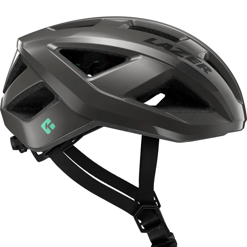LAZER Helm Tonic KinetiCore Road Titanium (M) - leichter, sicherer Rennradhelm