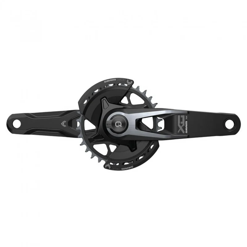 SRAM Kurbelgarnitur Quarq X0 Eagle T-Type AXS 165 mm - Präzise Powermeter-Performance fürs MTB