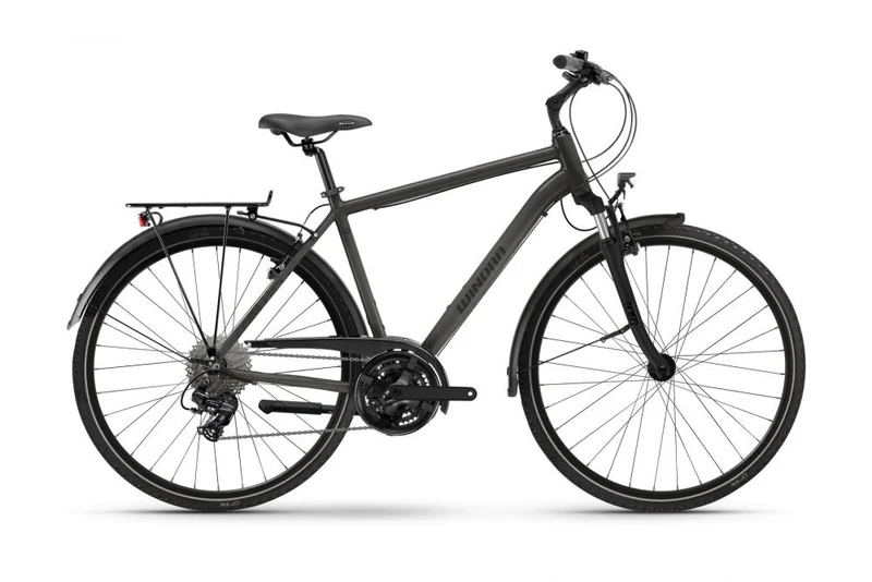 Winora Domingo X21 High Trekkingrad 28 Zoll 21-Gang Shimano TX800 Stahlfedergabel 40 Millimeter V-Brake urban slope glossy 56 Zentimeter