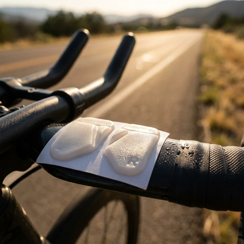 SRAM Gelpad-Set Red - komfortable Lenkerauflage für Triathlon-Einsätze