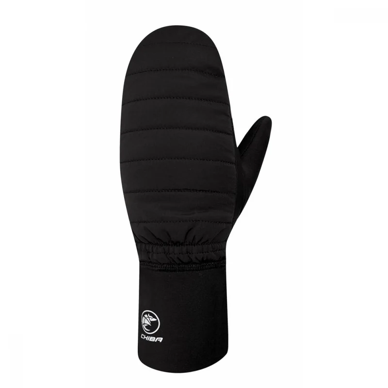 CHIBA Overflap - Radhandschuhe L schwarz, Primaloft Gold, warm & winddicht