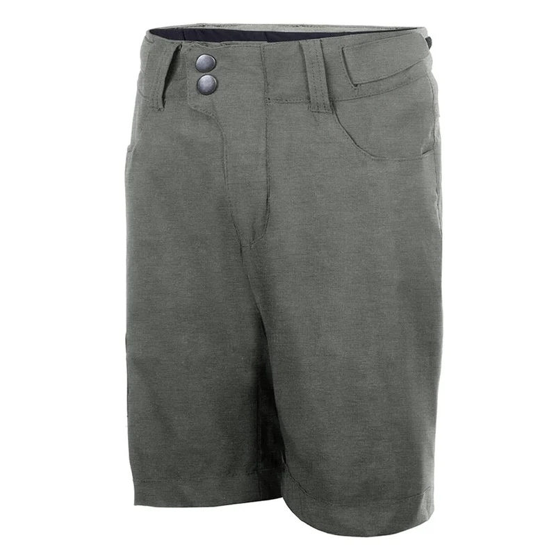 CHIBA Baggy Pants Kids - Radhose Kinder XS anthrazit/pink mit Innenhose