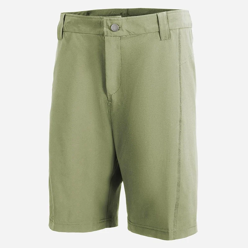CHIBA Baggy Pants Light Damen - Radhose S olive mit Sitzpolster, leicht & elastisch