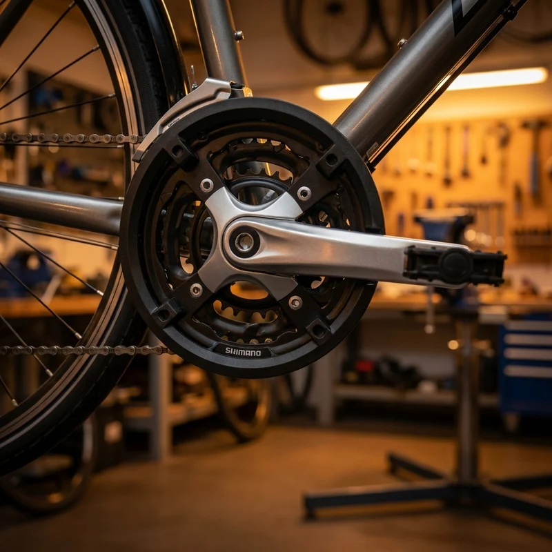 SHIMANO Kettenschutzring 44 Zähne FC-M430 Kettenschutzring - passend für 44 Zähne Kurbelgarnitur