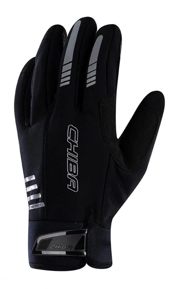 CHIBA Competition Plus - Radhandschuhe schwarz, Größe 11, winddicht & atmungsaktiv