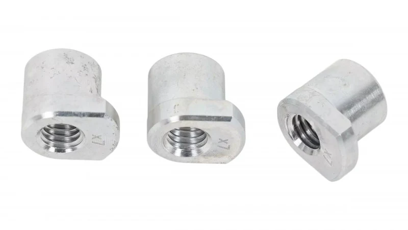 BLT SL 1.1 Motor Threaded Mount Inserts - Non-Drive Side Alloy Silver (3 Pieces)
