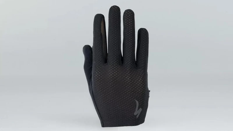 Specialized BG GRAIL Handschuh LF BLK S BLACK - ergonomischer MTB Langfinger Handschuh S - Bekleidung