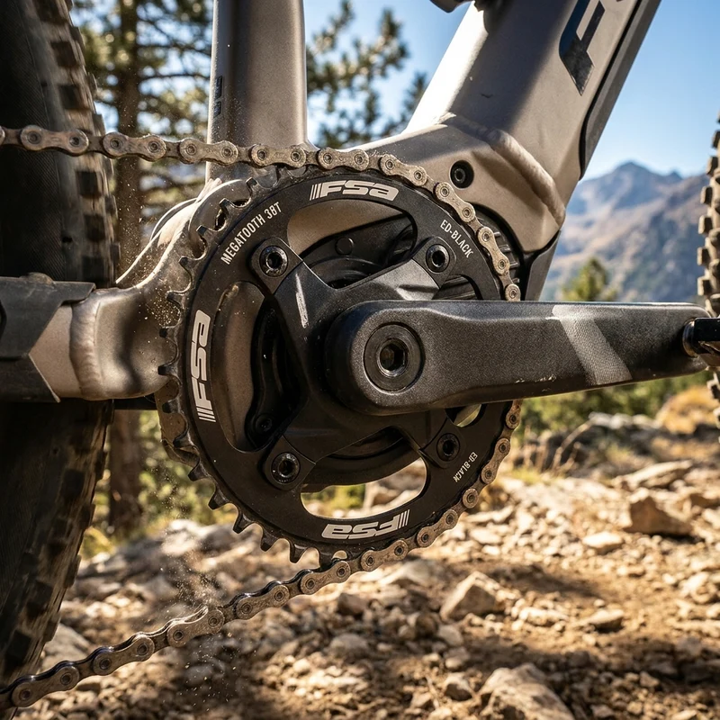 FSA Megatooth Kettenblatt 38 Zähne Direct Mount Bosch Gen4 - Stahl ohne Kettenschutz