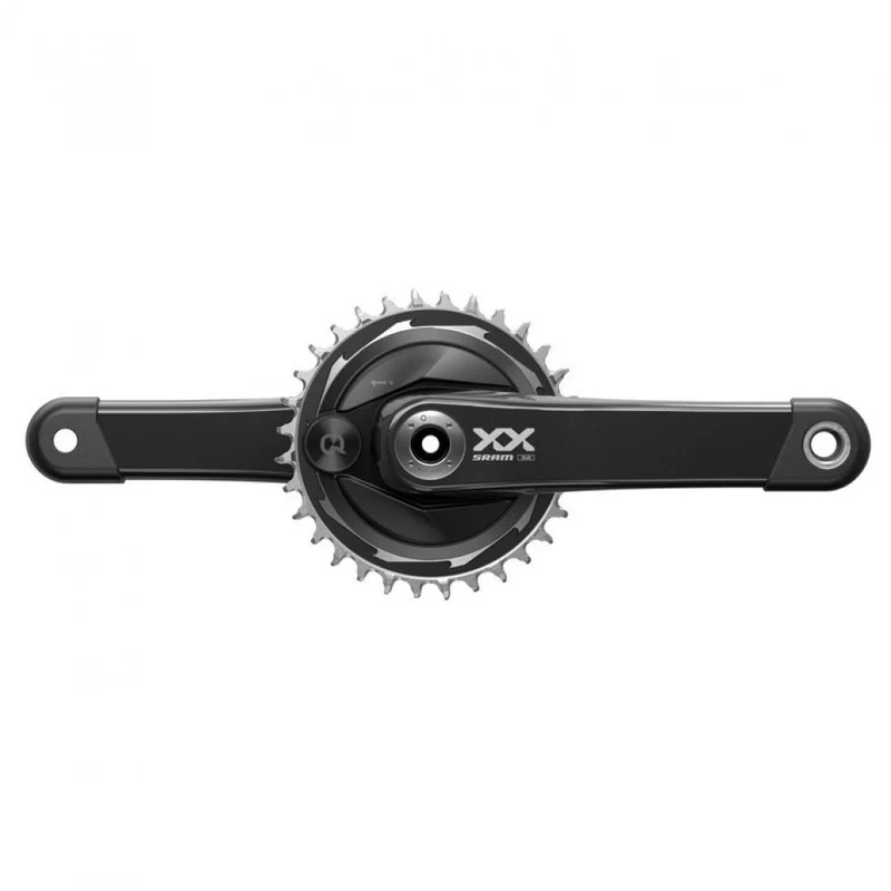SRAM Kurbelgarnitur Quarq XX Eagle T-Type AXS 170 mm - präzise Powermessung mit DUB-PWR
