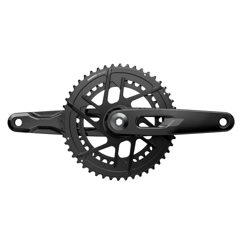 SRAM Kurbelgarnitur Rival E1 165 mm 46-33T - leichte - steife Rennrad-Performance