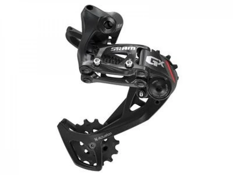 SRAM GX 2x11 Schaltwerk lang schwarz-rot - präzise MTB-Schaltperformance