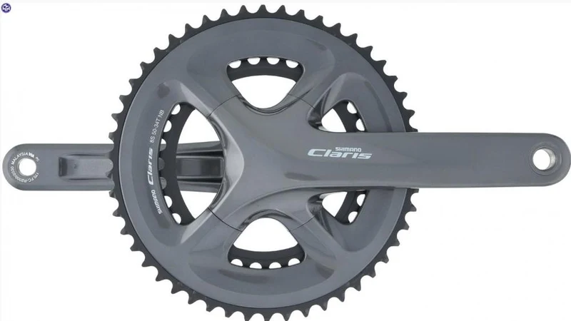 SHIMANO Kurbelgarnitur CLARIS FC-R2000 Kurbelgarnitur - 8-fach, 170 mm, 50-34 Zähne, 34 Zähne