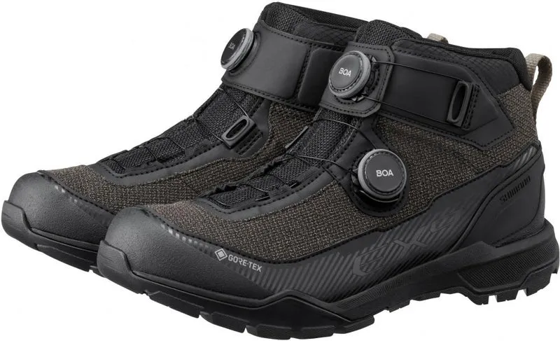 SHIMANO Fahrradschuhe EX900 Herren/Damen MTB/Touring SPD Größe 47 Schwarz