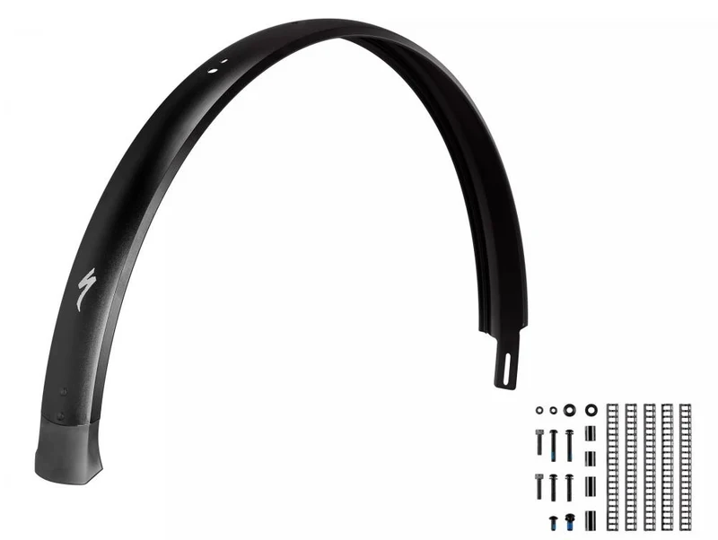 VADO/COMO FND VADO/COMO (GEN.2) - Schutzblech - REAR FENDER 650B ALLOY 65MM WIDTH W/ HOLE FOR WIRED GARMIN RADAR