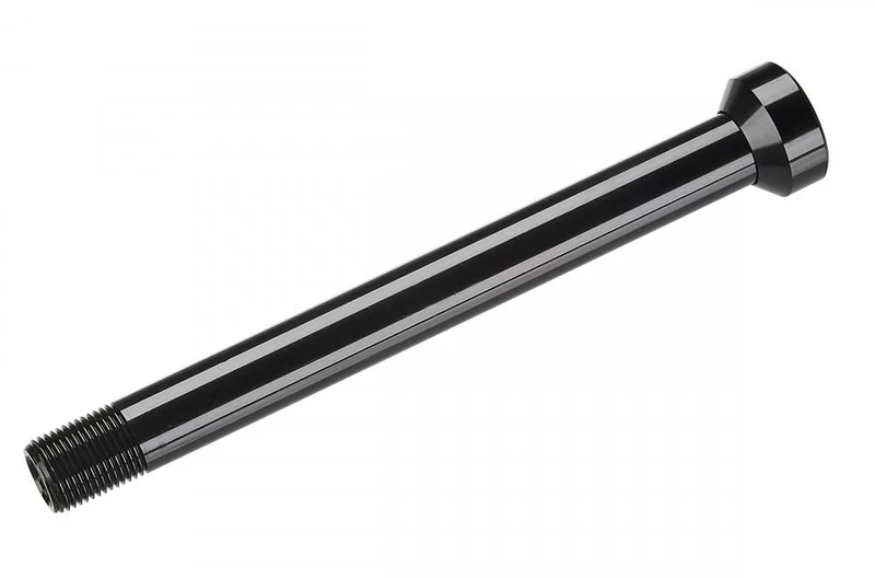 SBC Steckachse Vorne 12x100mm mit 5mm Innensechskant - M12x1.0x129mm Schwarz - Thru-Axle