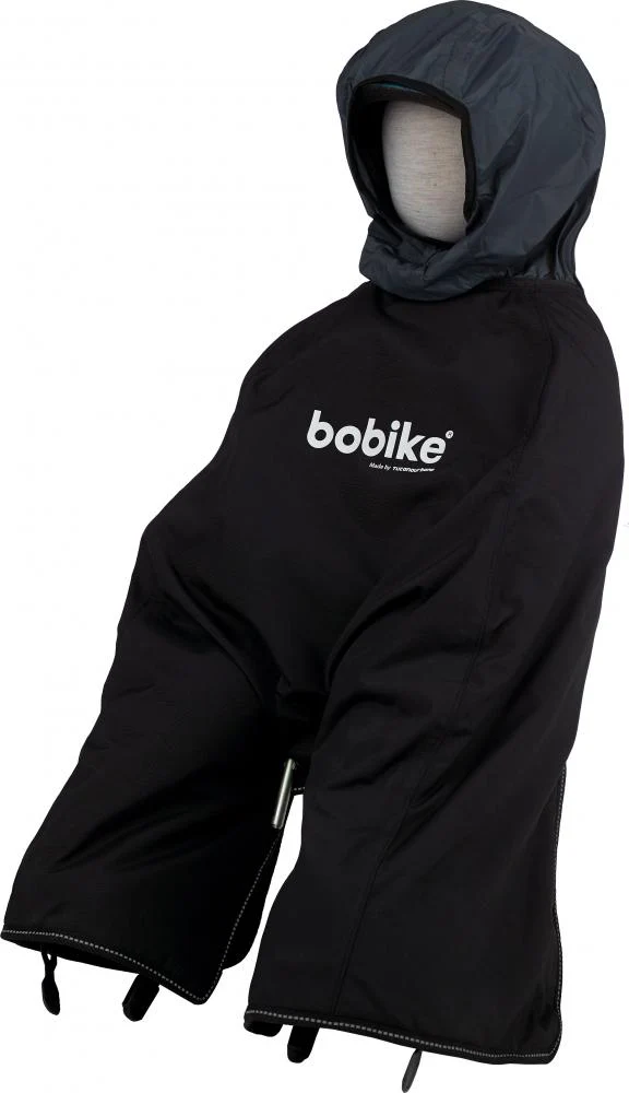 Bobike Regenschutz PONCHO Mini Größe Mini - wetterfester Poncho für Kindersitz