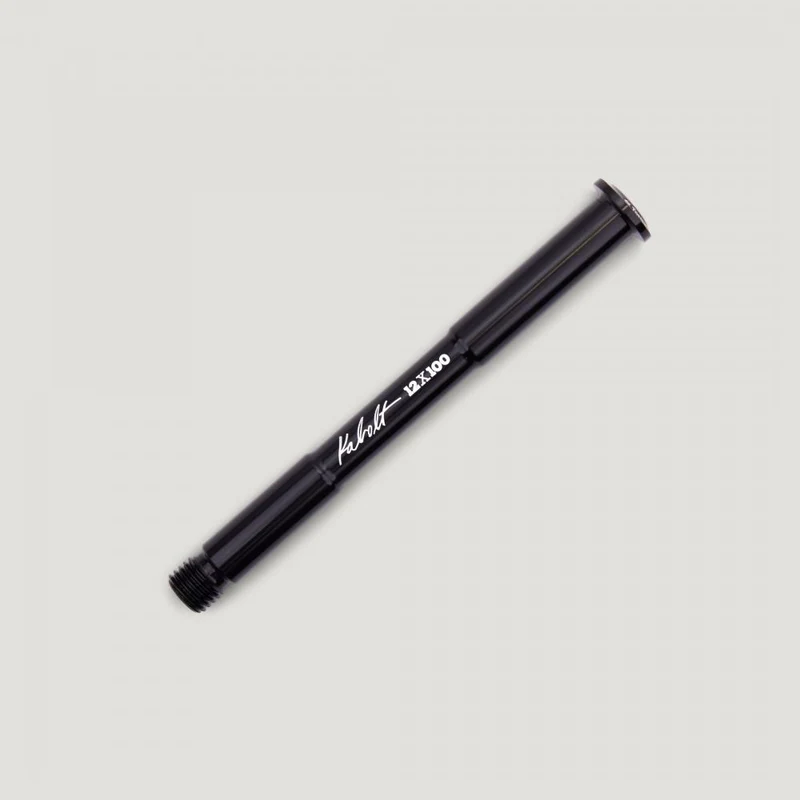 FOX Service Set Axle Assembly 12x100mm Kabolt schwarz - präzise Gravel-Achsaufnahme
