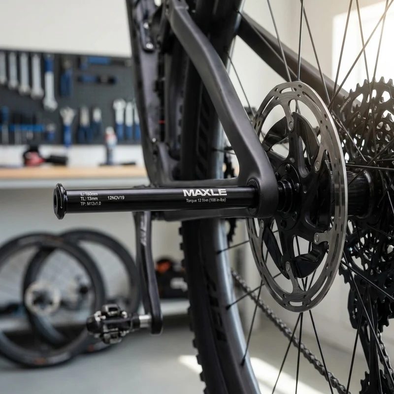 SRAM Maxle Stealth Steckachse hinten M12 x 1,0 / 180 mm - leichte, steife Achslösung