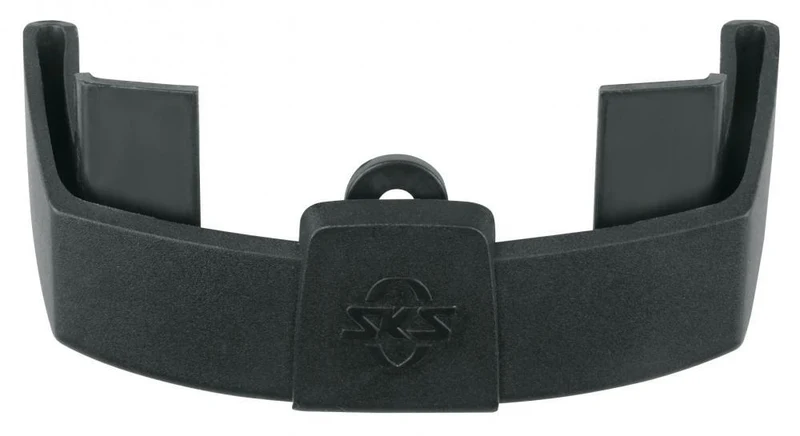 SKS Bluemels Style 65 Kantenschoner für 27,5\"-29\" Fahrräder, 65 mm breit, schwarz-matt, mit ESC-Sicherheitssystem und Spoiler für optimalen Spritzschutz