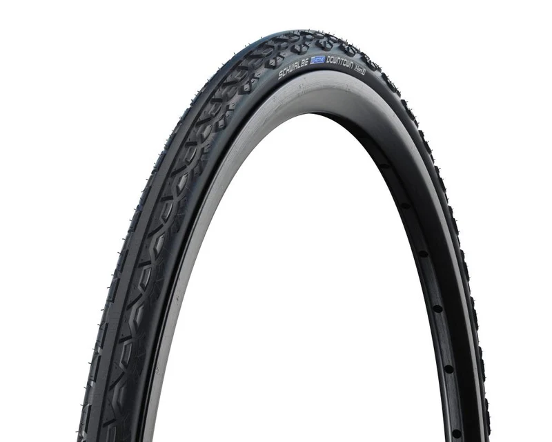 Schwalbe DownTown Rollstuhlreifen 24x1.00 K-Guard Schwarz