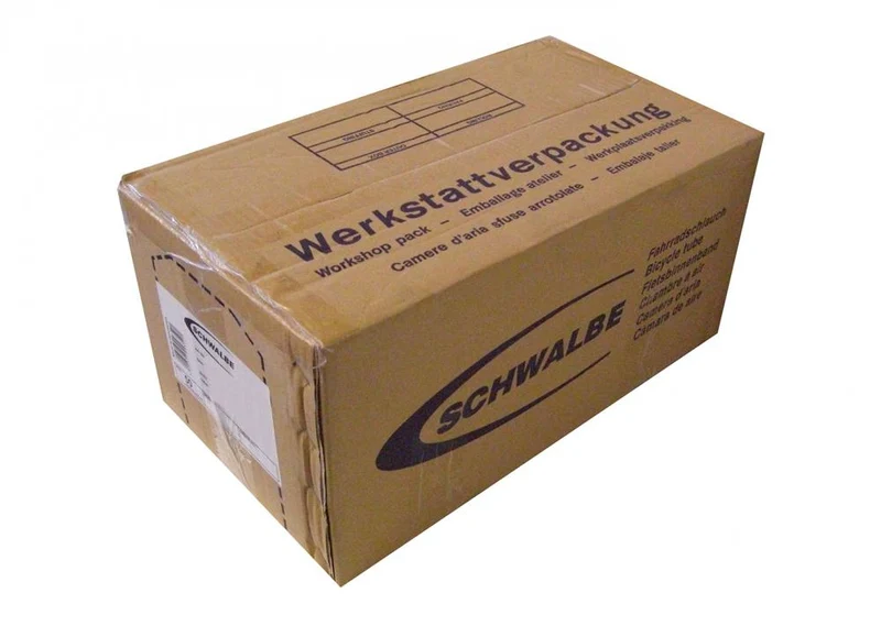 Schwalbe Fahrradschlauch DV13 26" (40/62-559) Dunlopventil 40mm - Werkstattpack 50 Stück