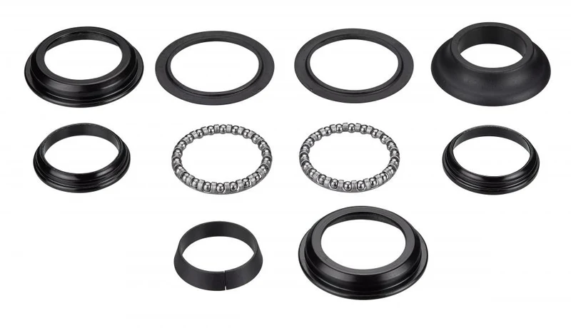 HDS Complete Steuersatz ZS44 für 1-1/8" Gabelschaft - Integriertes Headset mit Lagerschalen und Konus - Steuersatzlager
