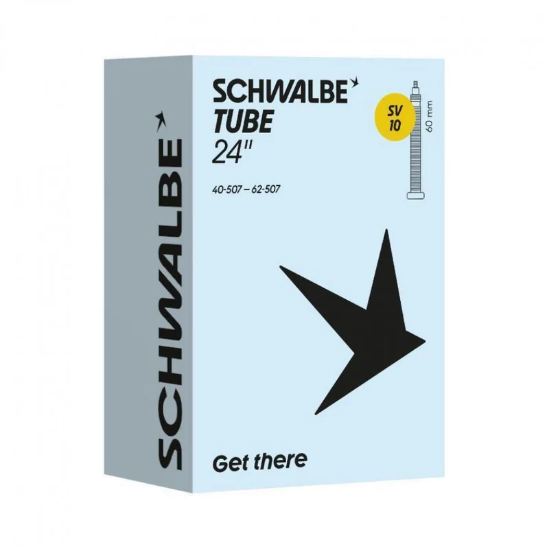 Schwalbe Schlauch Nr. 10 24 Zoll - SV 60 mm, 40/62-507