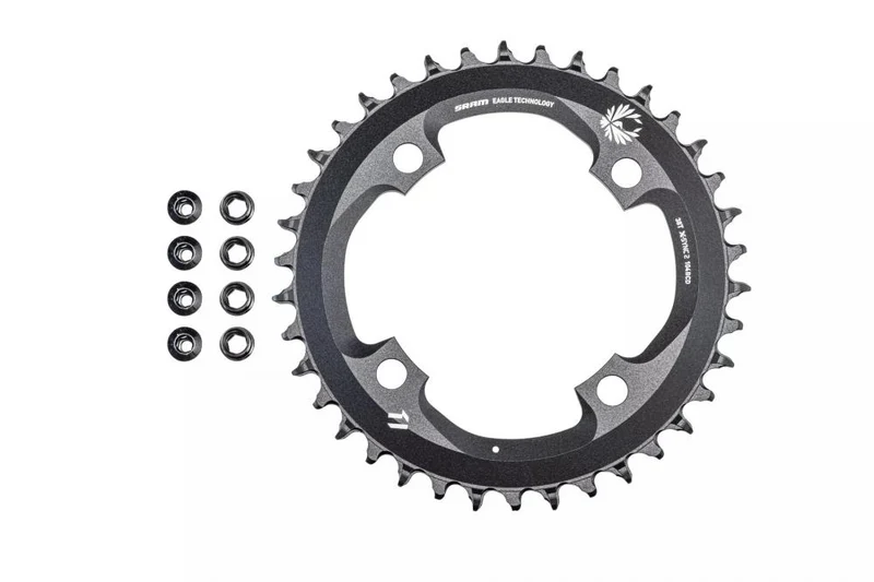 SRAM Eagle Kettenblatt 38T - 12-fach Turbo Chainring 104 BCD inkl. Schrauben