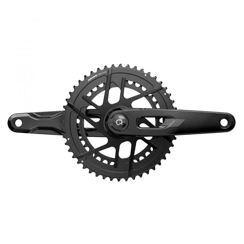 SRAM Kurbelgarnitur Quarq Rival E1 165 mm 48-35T - leistungsstarke Powermeter-Kurbel