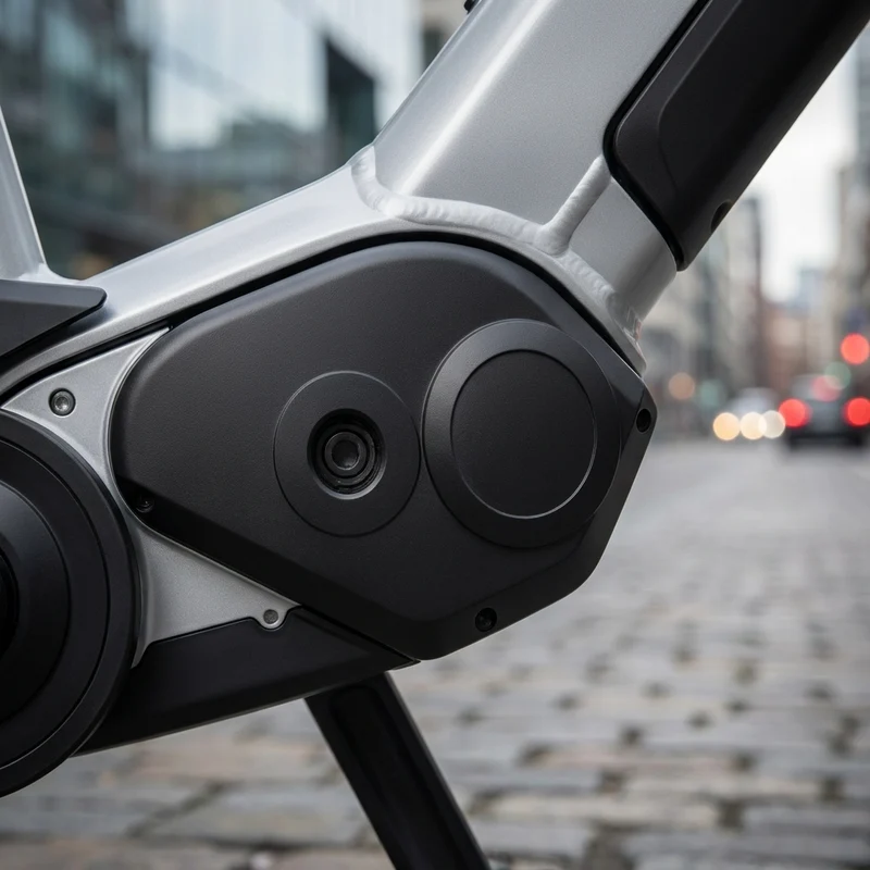 BOSCH Designdeckel links ENA 2016,schwarz matt f.BOSCH Motor Gen2