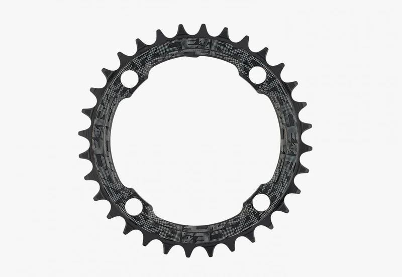Race Face Kettenblatt, 104BCD, 4-Loch, 32 Z., schwarz matt - leichte, robuste Antriebs-Optimierung