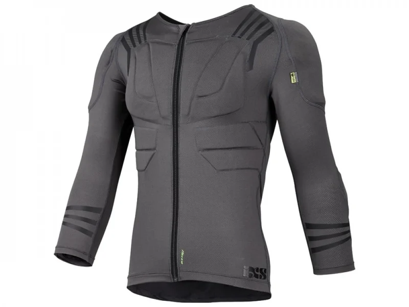 IXS Sports Division iXS Trigger upper body protective L/XL grey - leichter Oberkörperprotektor mit Xmatter-Schutz