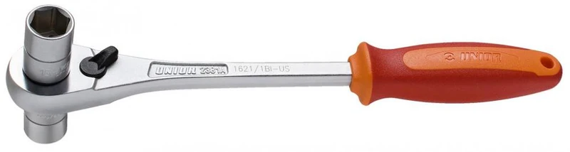 Unior 1621-1BI-US Kurbelratsche 3-8Zoll - Adapter - Steckschlüssel