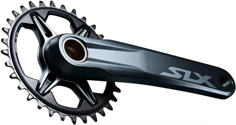 SHIMANO Kurbelgarnitur SLX FC-M7100-1 - 7100-1, 12-fach, 165 mm