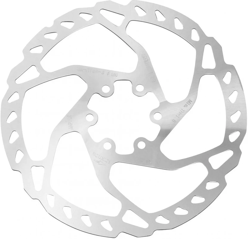 SHIMANO Bremsscheibe SM-RT66S, 160mm, 6-Loch, 10er Packung - zuverlässige Bremsperformance
