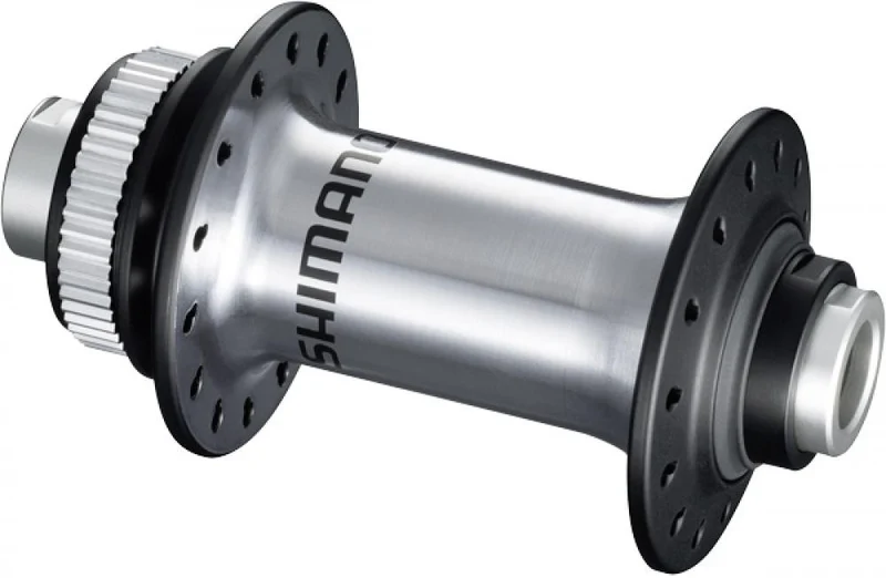 SHIMANO Vorderradnabe HB-RS770 Center-Lock 36 Loch Steckachse E-Thru - 100x12 mm, 12 mm, Silber