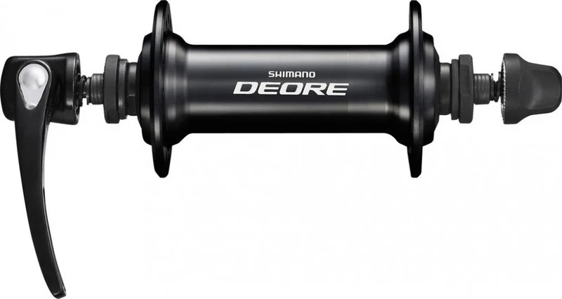 SHIMANO Vorderradnabe DEORE HB-T610 Vorderradnabe - 36 Loch, Schwarz