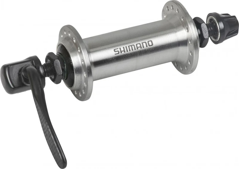 SHIMANO Vorderradnabe HB-TX500 32 Loch Schnellspanner - 32, Silber