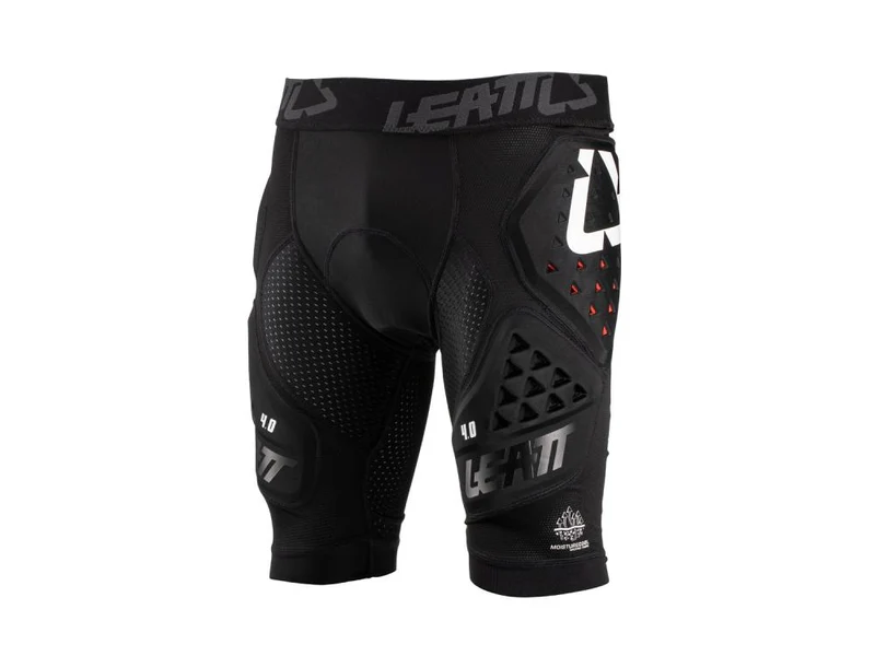 Leatt DBX 4.0 3DF Impact Shorts ( incl. Chamois ), black, S