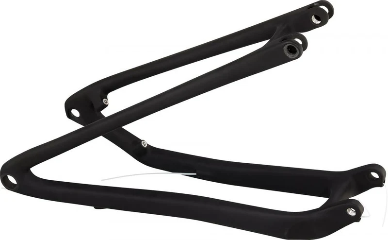 CHS MY21 SJ Carbon Hinterbau 12x148mm für S5-S6 - Satin Black/White - Rahmenadapter