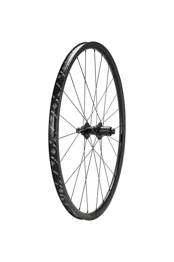 DT Swiss G540 V2 Laufrad 700C Vorderrad - 12x100mm Centerlock Disc Schwarz - Scheibenbremse