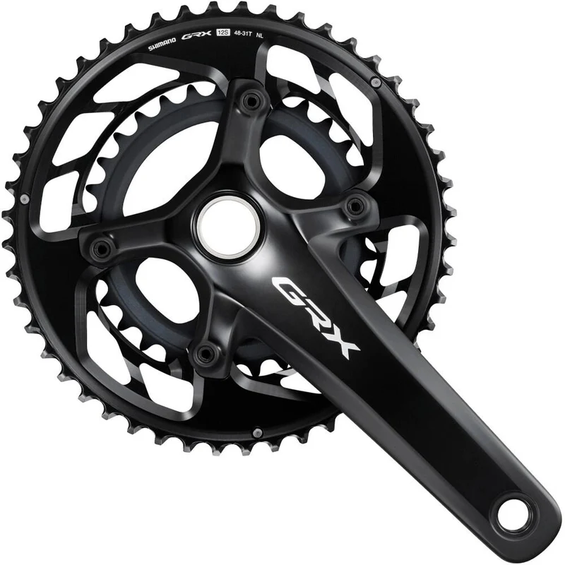SHIMANO GRX FC-RX820-2  Kurbelgarnitur 2x12-fach 165 mm (48-31 Zähne)
