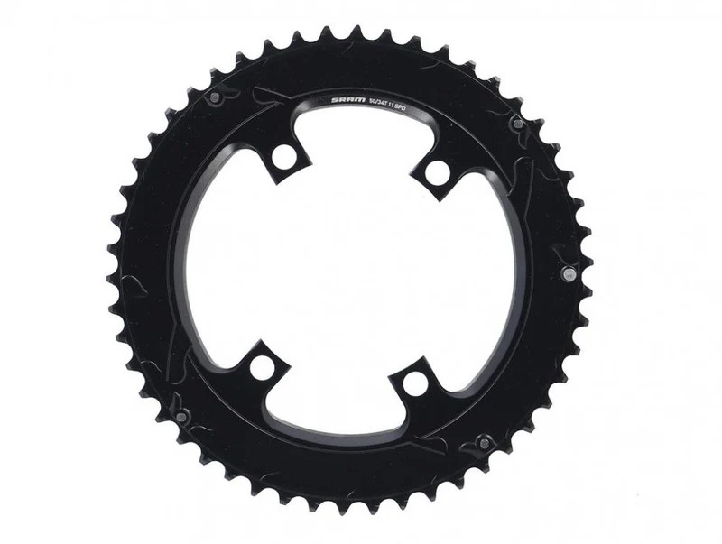 SRAM S390 Kettenblatt 50 Zähne 110 mm 4-Arm schwarz - präziser Antrieb für 11-fach